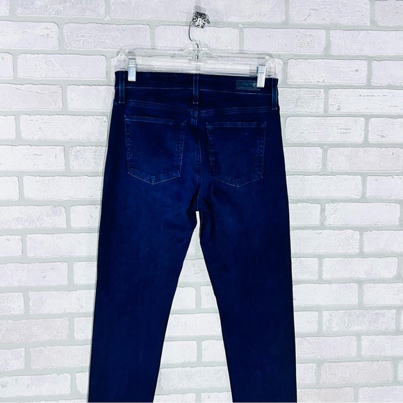 AG The High Rise Stevie Slim Straight Slit Ankle Jeans Size 28 - Picture 7 of 10